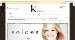 Desktop Screenshot of kpourkarite.com