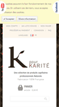 Mobile Screenshot of kpourkarite.com